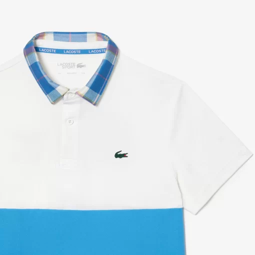 Lacoste Tennis-Men'S Tennis Colourblock Short Sleeve Polo