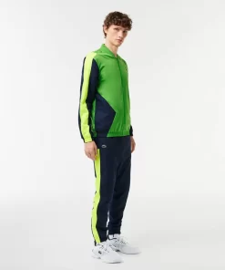 Lacoste Tennis-Men'S Tennis Inset Crew Neck Jogger Set