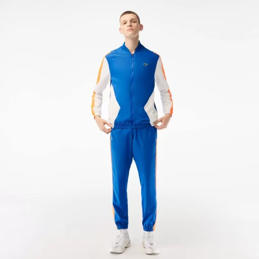 Lacoste Tennis-Men'S Tennis Inset Crew Neck Jogger Set