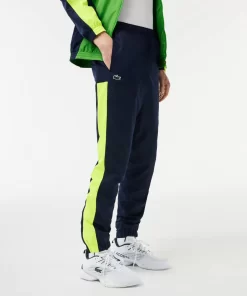 Lacoste Tennis-Men'S Tennis Inset Crew Neck Jogger Set