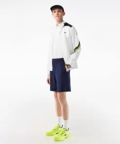 Lacoste Tennis-Men'S Tennis Recycled Polyester Hooded Jacket