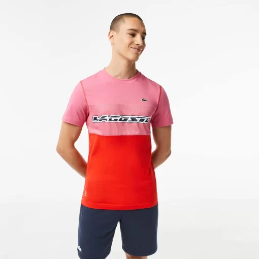 Lacoste T-Shirts-Men'S Tennis X Daniil Medvedev Jersey T-Shirt