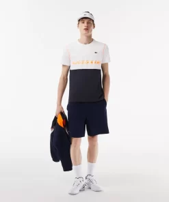 Lacoste Tennis-Men'S Tennis X Daniil Medvedev Jersey T-Shirt