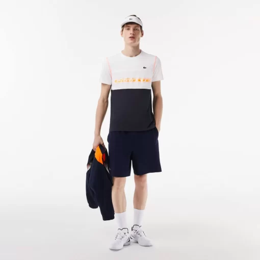 Lacoste Tennis-Men'S Tennis X Daniil Medvedev Jersey T-Shirt