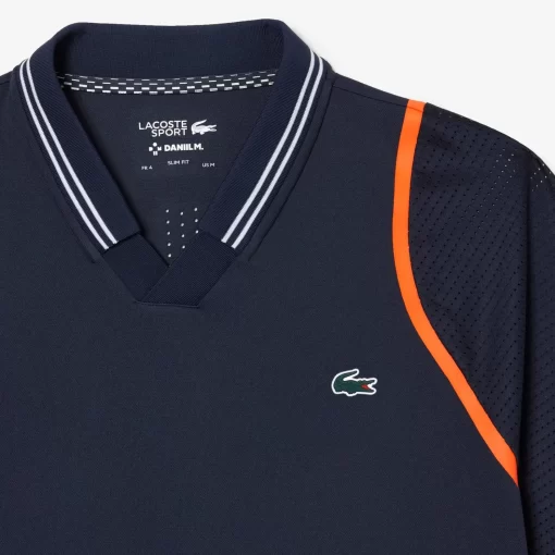 Lacoste Tennis-Men'S Tennis X Daniil Medvedev Polo Shirt