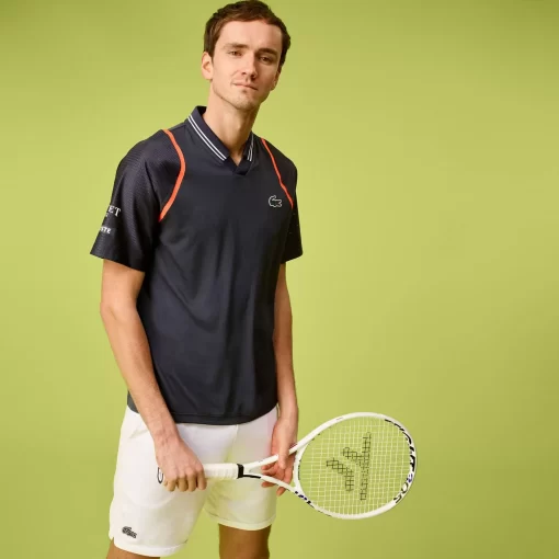 Lacoste Tennis-Men'S Tennis X Daniil Medvedev Polo Shirt