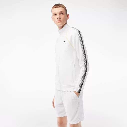 Lacoste Tennis-Men'S Tennis X Daniil Medvedev Zipped Sweatshirt