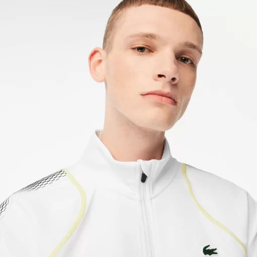 Lacoste Tennis-Men'S Tennis X Daniil Medvedev Zipped Sweatshirt