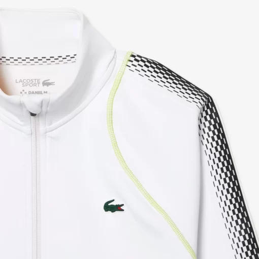 Lacoste Tennis-Men'S Tennis X Daniil Medvedev Zipped Sweatshirt