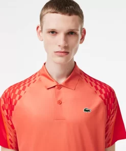 Lacoste Tennis-Men'S Tennis X Novak Djokovic Tricolour Polo Shirt