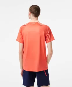 Lacoste Tennis-Men'S Tennis X Novak Djokovic Tricolour Polo Shirt