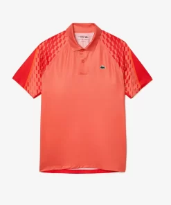 Lacoste Tennis-Men'S Tennis X Novak Djokovic Tricolour Polo Shirt