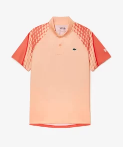 Lacoste Tennis-Men'S Tennis X Novak Djokovic Tricolour Polo Shirt