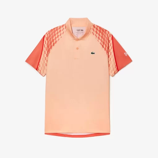 Lacoste Tennis-Men'S Tennis X Novak Djokovic Tricolour Polo Shirt