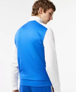 Lacoste Tennis-Men'S Tennis Zipped Ripstop Sweatshirt