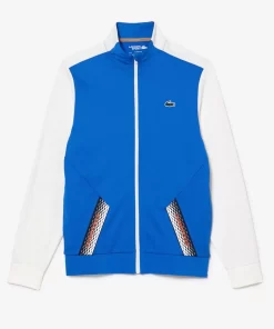 Lacoste Tennis-Men'S Tennis Zipped Ripstop Sweatshirt