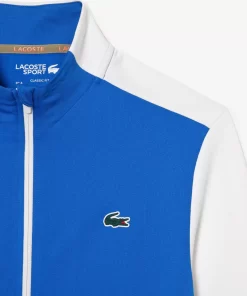 Lacoste Tennis-Men'S Tennis Zipped Ripstop Sweatshirt