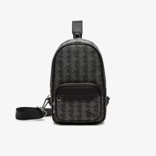 Lacoste Bum Bags-Men'S The Blend Monogram Print Cross Body Bag