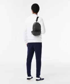 Lacoste Bum Bags-Men'S The Blend Monogram Print Cross Body Bag