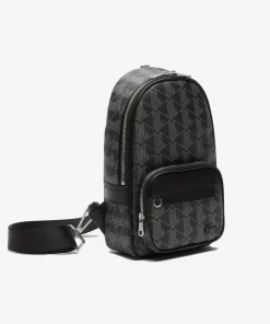 Lacoste Bum Bags-Men'S The Blend Monogram Print Cross Body Bag