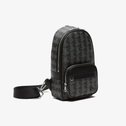 Lacoste Bum Bags-Men'S The Blend Monogram Print Cross Body Bag