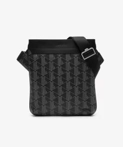 Lacoste Vertical Bags-Men'S The Blend Monogram Print Shoulder Bag