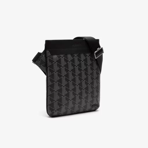 Lacoste Vertical Bags-Men'S The Blend Monogram Print Shoulder Bag