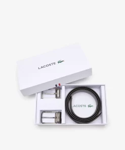 Lacoste Belts-Men'S Two Pin Buckle Belt Gift Set