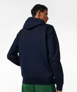 Lacoste Sweatshirts-Men'S Unbrushed Fleece Zipped Hoodie