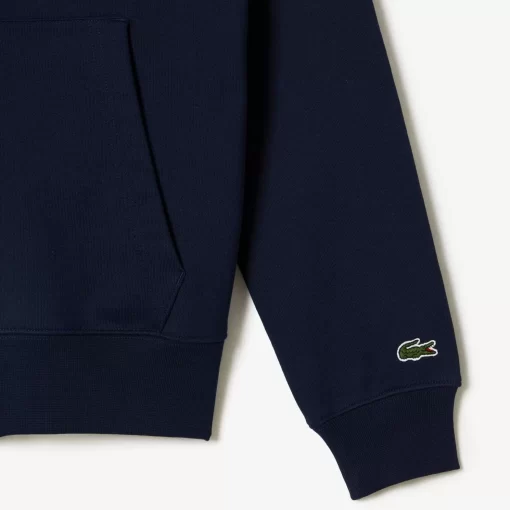 Lacoste Sweatshirts-Men'S Unbrushed Fleece Zipped Hoodie