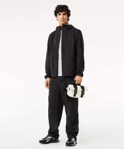 Lacoste Tracksuits-Men'S Waterproof Short Sportsuit Track Jacket