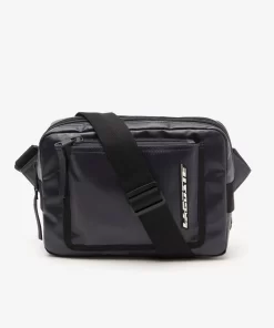 Lacoste Vertical Bags-Men'S Zipped Contrast Detail Satchel