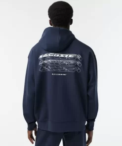 Lacoste Sweatshirts-Men'S Loose-Fit Double-Sided Hoodie