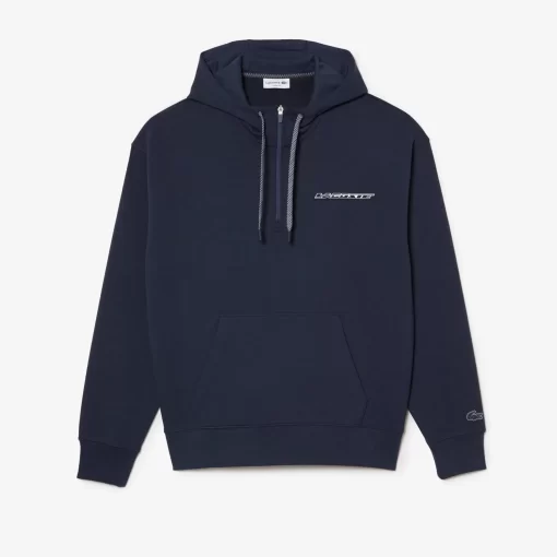 Lacoste Sweatshirts-Men'S Loose-Fit Double-Sided Hoodie