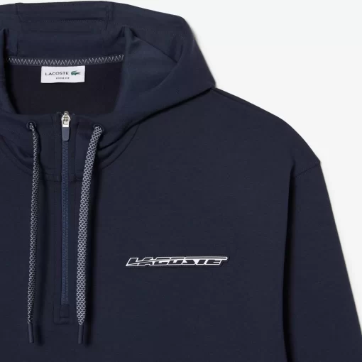 Lacoste Sweatshirts-Men'S Loose-Fit Double-Sided Hoodie