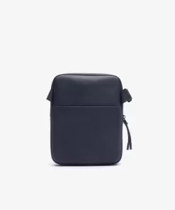 Lacoste Vertical Bags-Men'S Medium Lcst Zippered Petit Pique Crossover Bag