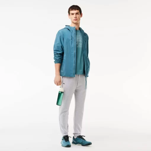 Lacoste Fitness & Training-Men'S Mesh Panels Tracksuit Pants