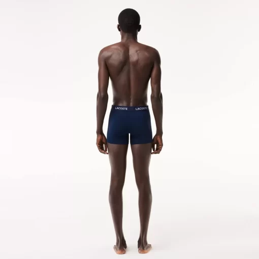 Lacoste Underwear & Lounge Wear-Men'S Microfiber Trunk 3-Pack