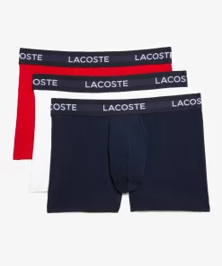 Lacoste Underwear & Lounge Wear-Men'S Microfiber Trunk 3-Pack