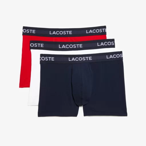 Lacoste Underwear & Lounge Wear-Men'S Microfiber Trunk 3-Pack