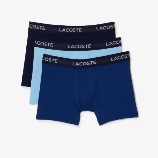 Lacoste Underwear & Lounge Wear-Men'S Microfiber Trunk 3-Pack