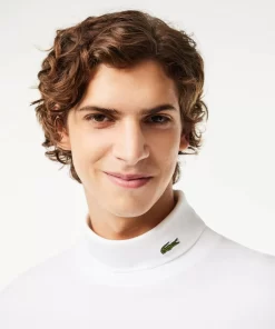 Lacoste T-Shirts-Men'S Organic Cotton Turtleneck T-Shirt