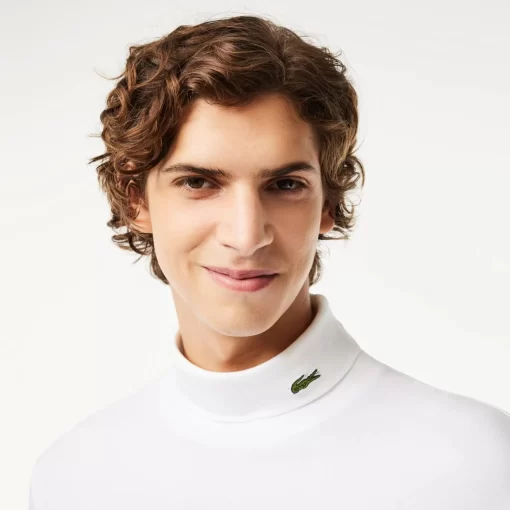 Lacoste T-Shirts-Men'S Organic Cotton Turtleneck T-Shirt