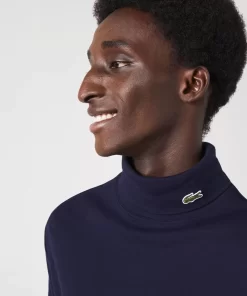 Lacoste T-Shirts-Men'S Organic Cotton Turtleneck T-Shirt