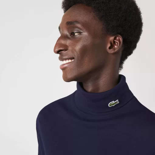 Lacoste T-Shirts-Men'S Organic Cotton Turtleneck T-Shirt