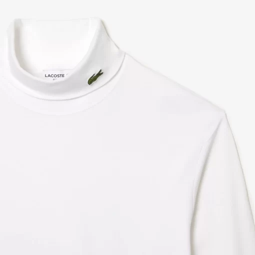 Lacoste T-Shirts-Men'S Organic Cotton Turtleneck T-Shirt