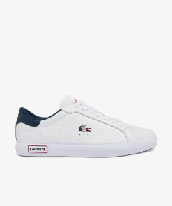 Lacoste Sneakers-Men'S Powercourt Leather Tricolour Trainers