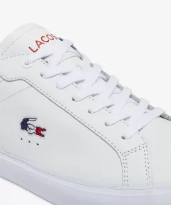 Lacoste Sneakers-Men'S Powercourt Leather Tricolour Trainers