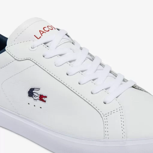 Lacoste Sneakers-Men'S Powercourt Leather Tricolour Trainers