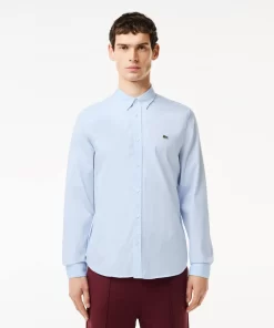 Lacoste Shirts-Men'S Regular Fit Premium Cotton Shirt